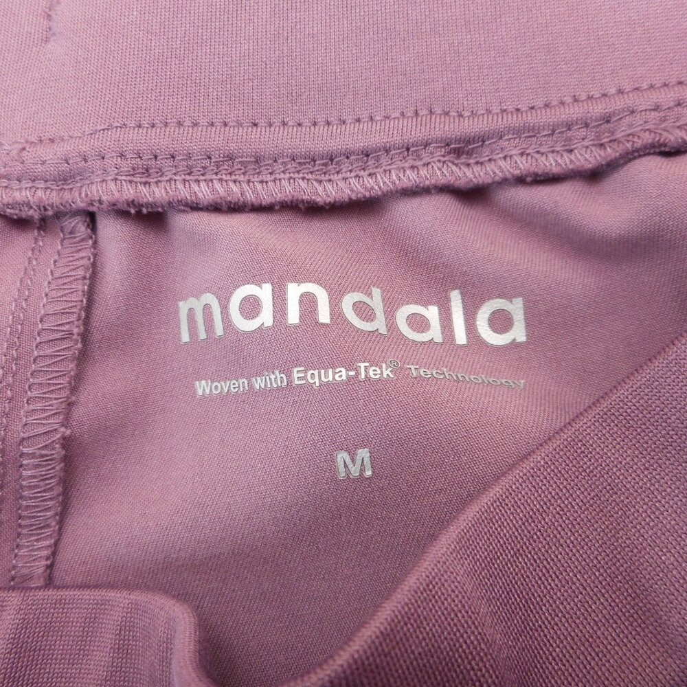 Mandala Women’s Jogger Scrubs - Mauve and Heather Gray - Picture 12 of 13
